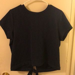 Madewell verse tie-back top